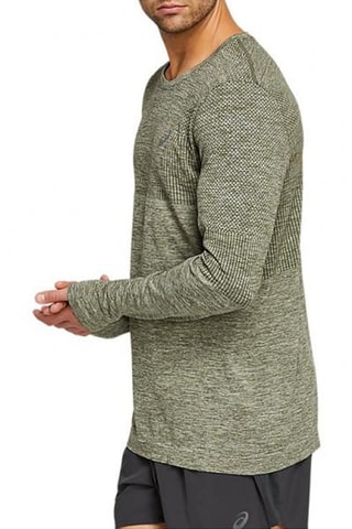 T-shirt Race Seamless Vert