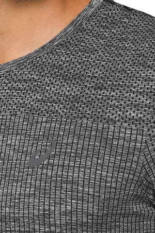 T-shirt Race Seamless Gris