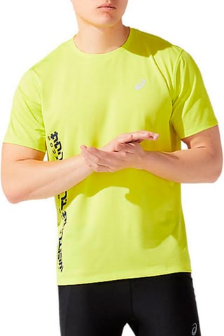 T-shirt Race Jaune