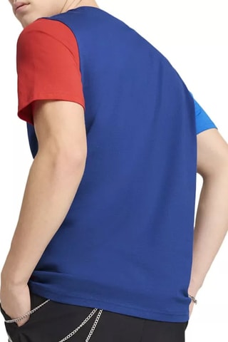 T-shirt BMW Motorsport LOGO - Bleu marine et rouge