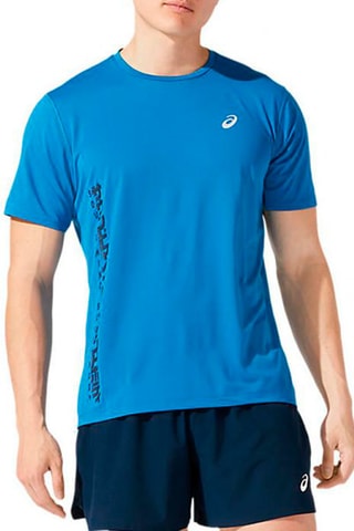 T-shirt Race Bleu