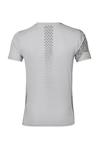 T-shirt Lite Show SS Top Gris et noir