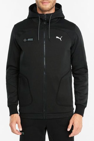 Sweat à capuche Mercedes F1 - Noir