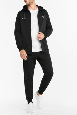 Sweat à capuche Mercedes F1 - Noir