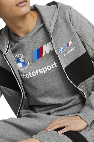 Sweat à capuche Puma x BMW - Gris chiné