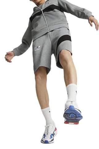 Sweat à capuche Puma x BMW - Gris chiné