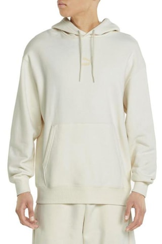 Sweat à capuche Puma FD Classic Relaxed TR - Ecru