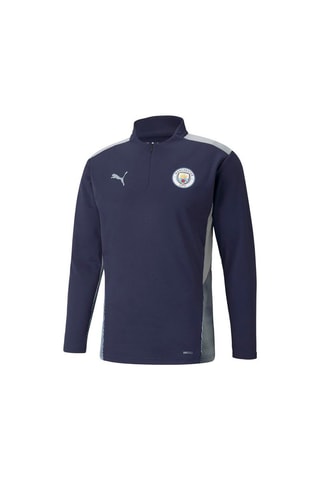 Sweat Manchester City Bleu marine et gris