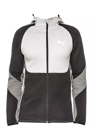 Sweat à capuche Puma FD EVO FZ Blanc et noir