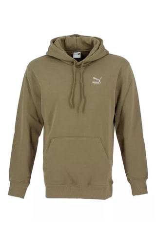 Sweat à capuche Puma Classics Marron