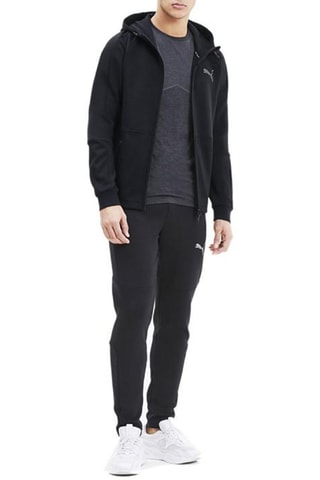 Sweat à capuche Evostripe - Noir