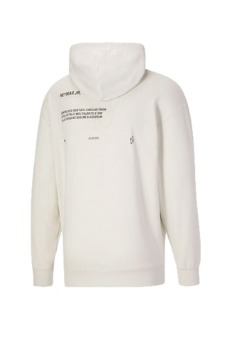 Sweat à capuche Neymar JR - Ecru et noir