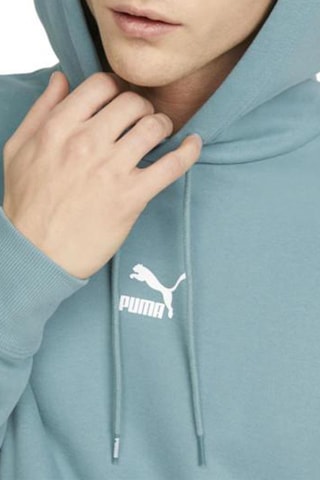 Sweat à capuche Puma FD Classic Relaxed TR - Bleu-vert