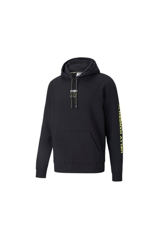 Sweat à capuche Puma x Helly Hansen -  Noir et jaune fluo