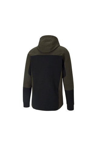 Sweat à capuche Manchester Noir et kaki