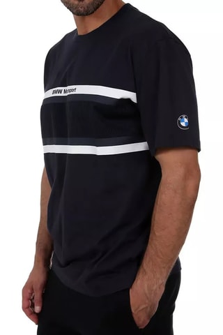 T-shirt oversize BMW Motorsport - Bleu et blanc