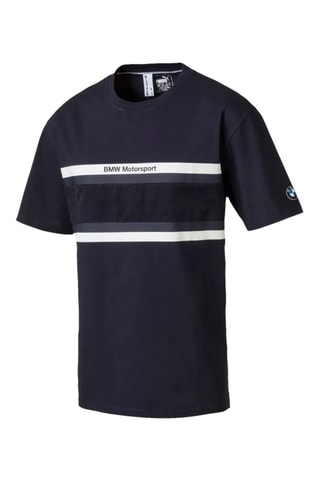T-shirt oversize BMW Motorsport - Bleu et blanc