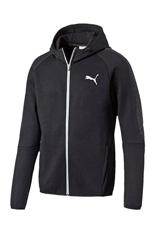 Sweat à capuche Evostripe - Noir