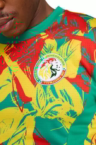 T-shirt Fédération Sénégalaise de Football - Vert et jaune