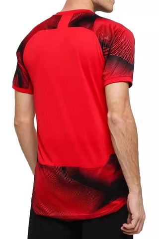 T-shirt de football Fédération de football de l'AC Milan - Rouge