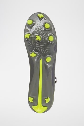 Chaussures de football Ultra 5 Match - Gris foncé et vert clair