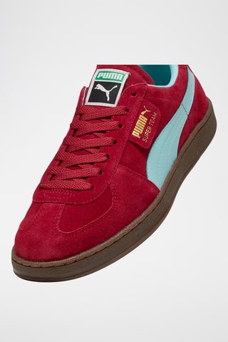 Baskets en cuir Super Team Sd - Rouge