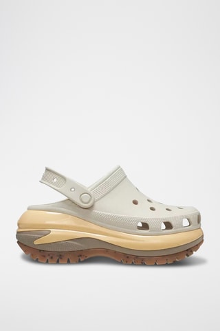 Sabots plateformes Mega Crush Clog - Beige