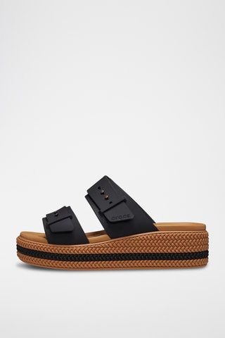 Mules plateformes Brooklyn - Noir