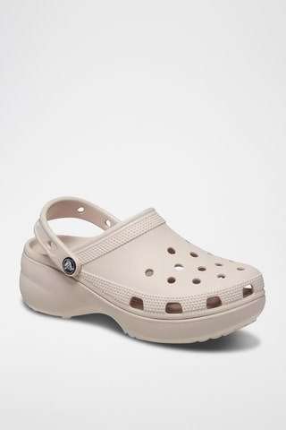 Sabots plateformes Classic - Beige