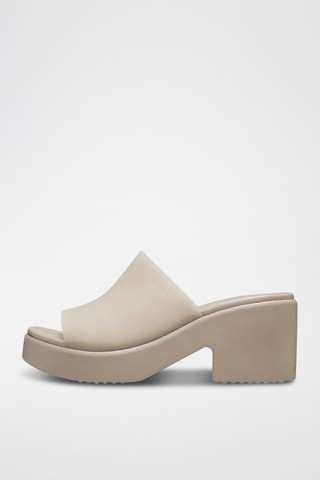 Mules à talons Brooklyn - Taupe