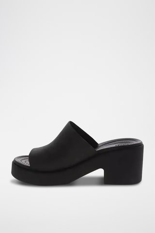 Mules à talons Brooklyn - Noir