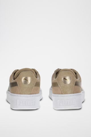 Baskets en cuir WMS - Beige