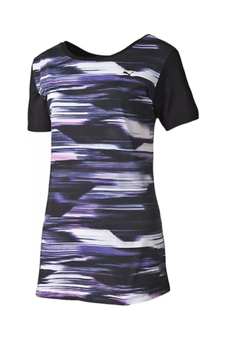 T-shirt Blurred - Noir