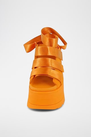 Sandales plateformes Goldenrise - Orange