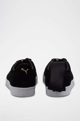 Baskets en nubuck Suede Jewel Metallic - Noir