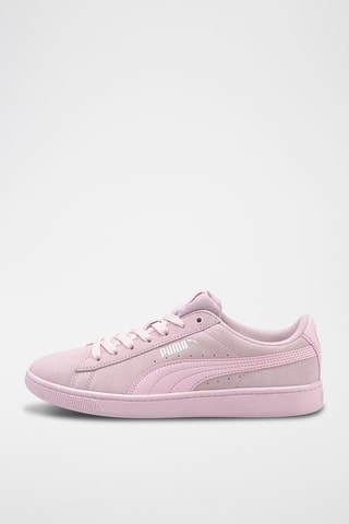 Baskets en nubuck Vikky V2 - Rose