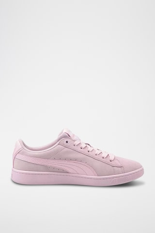 Baskets en nubuck Vikky V2 - Rose