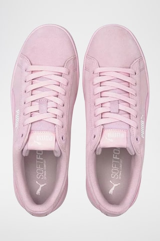 Baskets en nubuck Vikky V2 - Rose