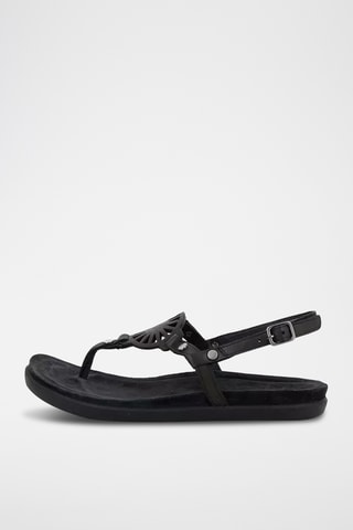 Sandales en cuir Ayden - Noir