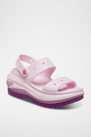 Sandales plateformes Mega Crush - Rose clair