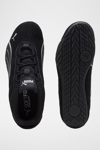 Baskets en nubuck Catch Soleil- Noir et blanc