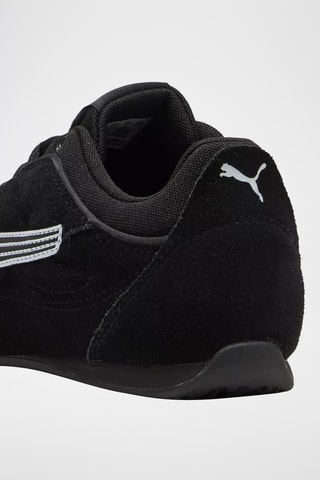 Baskets en nubuck Catch Soleil- Noir et blanc