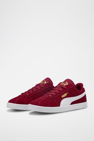 Baskets en nubuck Club II JR - Bordeaux