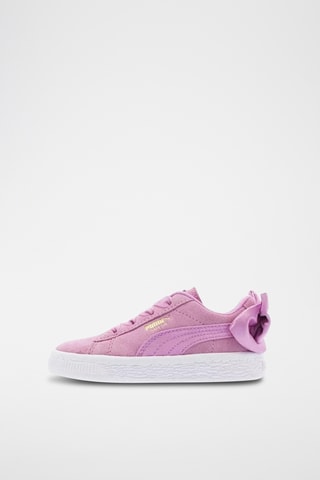 Baskets en nubuck Bow - Rose