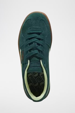 Baskets en cuir Palermo - Vert foncé