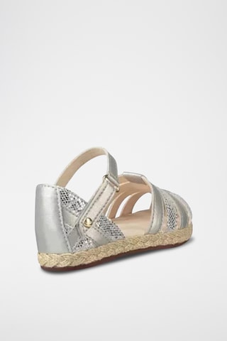 Sandales Matilde Sparkles - Gris et beige