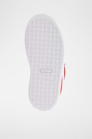 Baskets Classics V en nubuck - Rouge et blanc