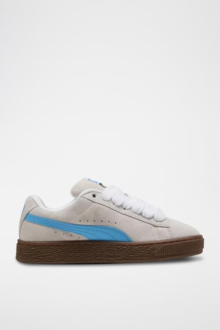 Baskets en nubuck Suede XL - Blanc et ciel