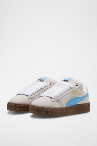 Baskets en nubuck Suede XL - Blanc et ciel