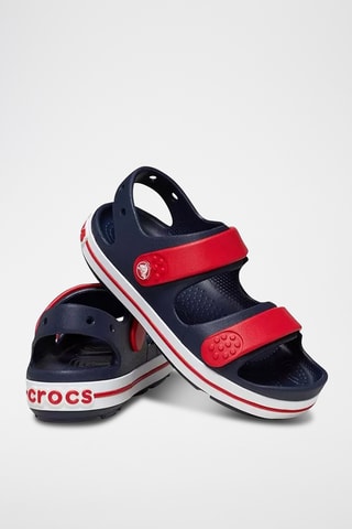Sandales Crocband Cruiser - Bleu marine et rouge